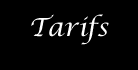 tarifs